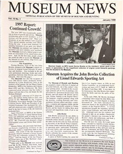 MHHNA Museum News January 1998