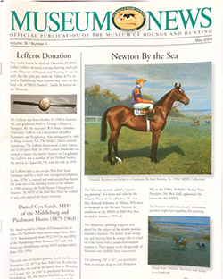 MHHNA Museum News May 2005