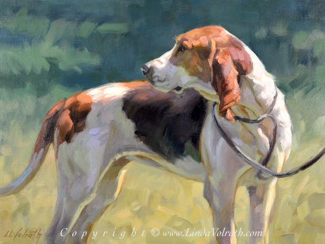 "My Good Side" Painting by Linda Volrath