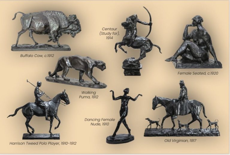 Collage of bronzes