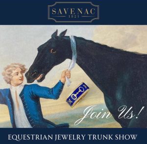 Flyer for savenac trunk show