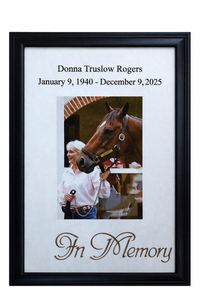 Memorial Flyer for Donna Rogers